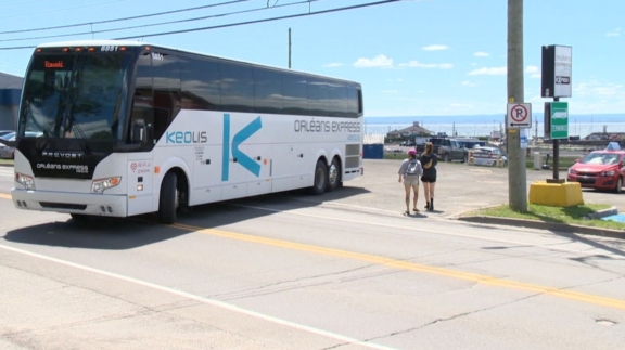 En autobus
