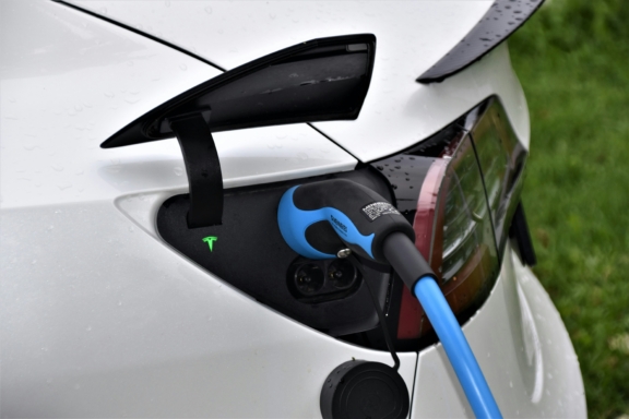 En voiture électrique