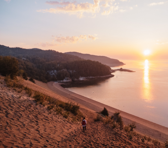 Les dunes de Tadoussac